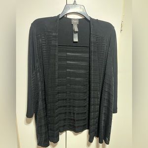 Chico’s Travelers Cardigan size 3 XL 3/4 sleeve